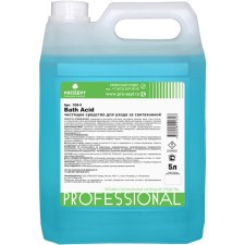 The remedy for the removal of rust and mineral deposits sparing Bath Acid. Concentrate, 5l