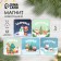 Magnet tree "wishes" mix 5 types 7x7 cm