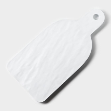 Serving dish "White East", 34.5 × 16.7 × 1.7 cm, white color-1