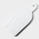 Serving dish "White East", 34.5 × 16.7 × 1.7 cm, white color