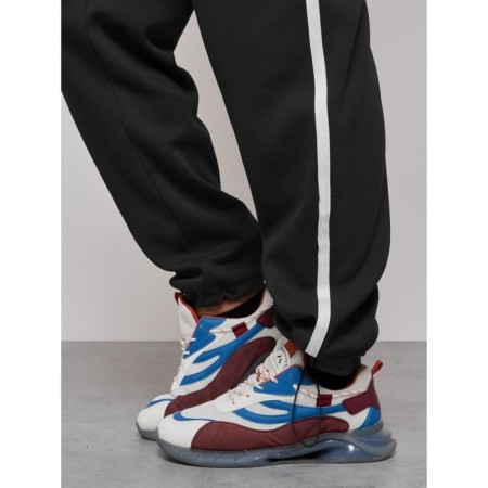 Sports suit men's, size 50, black color-9