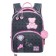 School backpack by Ergon. Spray Across 194 37*28*12 Virgo + Pen, Mesh Ser/Rose 24-194-12