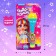 Musical microphone "sweet voice", light and sound effects, works from batteries