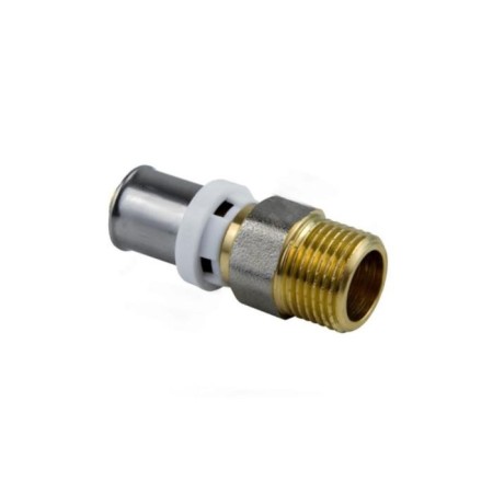 Aquasfera 8001-01, D = 16 mm x 1/2 ", external thread, brass