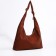 Shopper bag, outer pocket, brown color