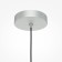 Suspension lamp Maytoni Mod161PL-01CM1, 1xGU10, 6W, 40x340 cm, Silver color