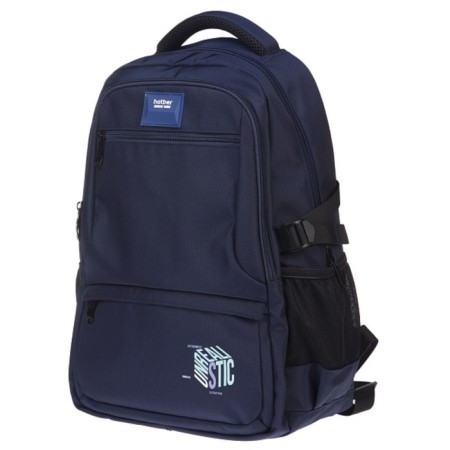 Youth backpack 46 x 32 x 17 cm, ergonomic back, Hatber Real "Unreal", NRK_17135-1