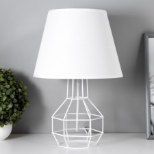 Boil table lamp E27 40W white 25x25x40 cm Risalux