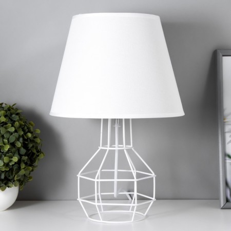 Boil table lamp E27 40W white 25x25x40 cm Risalux