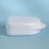 Dentures storage container, 8.5 × 8 × 2.7 cm, color mix