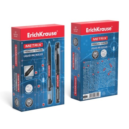 Erich Krause Metrix-roller, node 0.5, black ink, letter length of 1200 meters-8