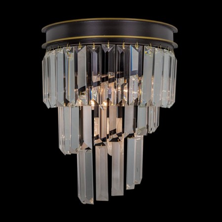 Lamp of the Citilux “Martin” CL332431, 25x32 cm, 3x60W, E14, Black Color-1