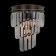 Lamp of the Citilux “Martin” CL332431, 25x32 cm, 3x60W, E14, Black Color