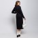 Women's dress, black color, one size (44-50)