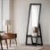 Floor mirror "Simple", black, 43x133cm
