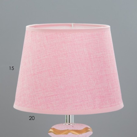 Lilvi table lamp E14 40W Pink 20x20x33 cm Risalux-3