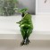 Souvenir Polystone varnish on the shelf "Frog, waiting for the leaves" 11x6x11 cm
