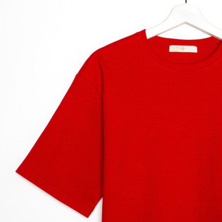 Female set (T -shirt and trousers) KAFTAN BASIC p. 40-42, red-8