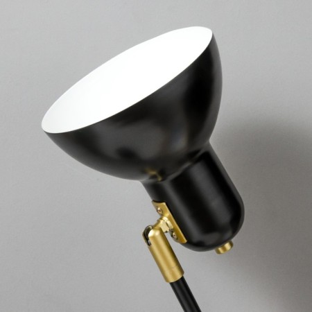 Oscar table lamp 1x40W E27 Black 20.5x14.5x56cm Risalux-5