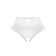 Erotic panties with high planting Erolata Lana, white color, size 42-44