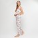Female homemade set (T -shirt/pants), dairy color, size 52