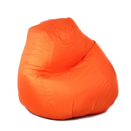 Armchair ME-ShOK bag, five-sided, width 82 cm, height 110 cm, orange color