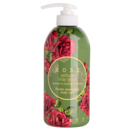 Jigott body lotion, perfumed, with rose extract, 500 ml