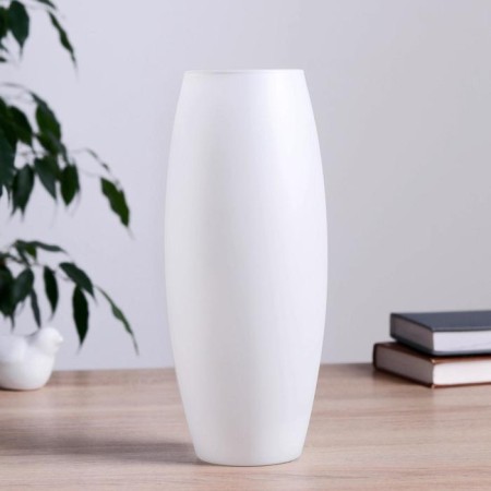 Vase "White" matte, D-7.5cm 10x26cm