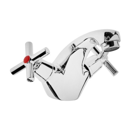 Mixer for the sink Zein Z2736, Kran-Box Brass 1/2 ", with eyeliner, chrome