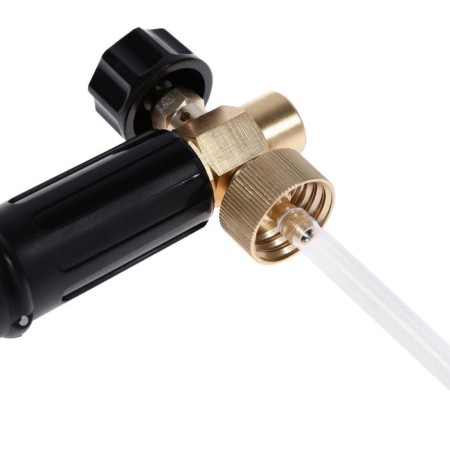 Foaming under water, volume of 1 liter, 3 connecting adapters-3