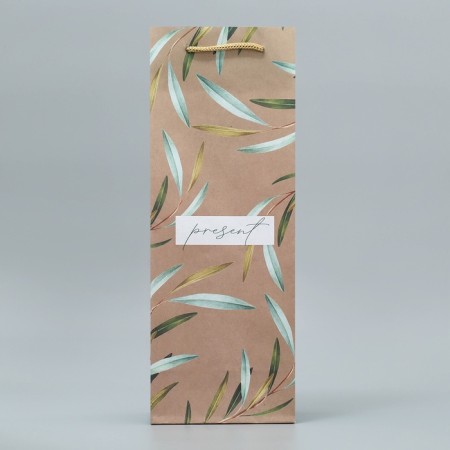 Gift package for a bottle, packaging, Present, 36 x 13 x 10 cm-3