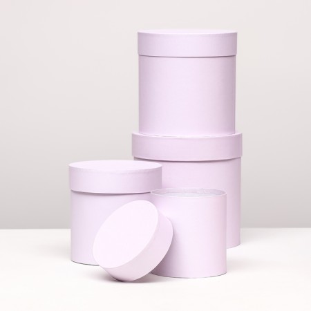 Set of hats 4 in 1 "dusty rose", 20 × 20 –13 × 13 cm-1