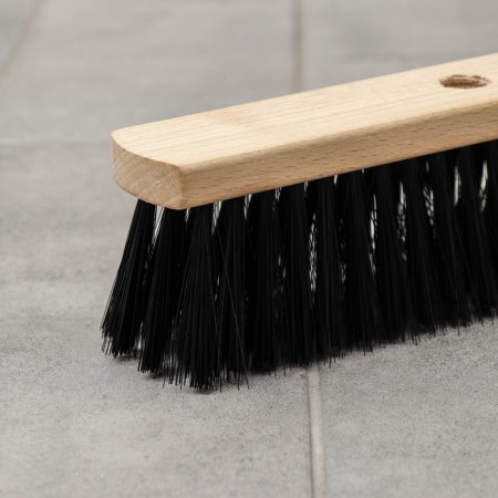 Shcheste for sweeping the floor, with Euro -cutting, 28 × 5 × 1.6 cm, 80 bundles, beech, synthetic bristles-1