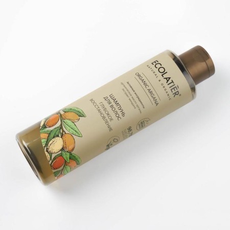 Hair shampoo Ecolatier Green "Deep Restoration", 250 ml-2