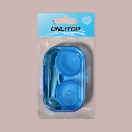 Set for contact lenses, in case, 6.5 cm × 4 cm, 3 objects, color mix-6