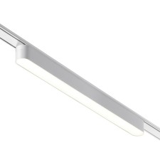 Трековый светильник для низковольтного шинопровода Novotech. Smal, 18Вт, Led, 27х330х25 мм, цвет белый