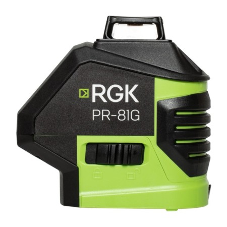 Laser level RGK PR-81G, 40 m, 360 °, 3 rays, 515 HM, 1/4 ", 5/8"-1