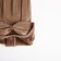 Gloves are female, dimensionless, without insulation, beige color