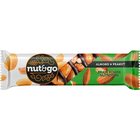 Batonchik "NUT & GO", almonds and peanuts, 36 g