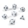 Cubes set for D&D (Dungeons and Dragons, DND), series: D&D, "Game time", 7 pcs