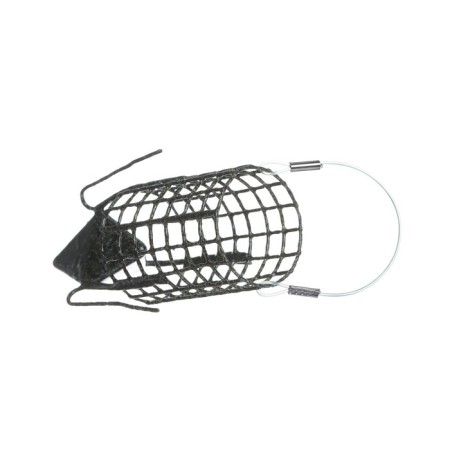 Metallic feeder X-Feeder ME Bullet Kraken M Grid, Army Camo color, 50 g, 35 ml-1
