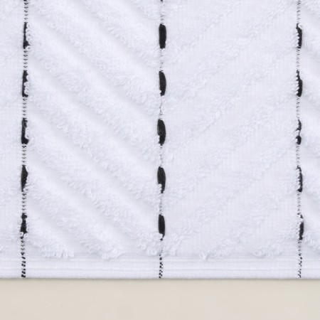Terrier rug Sl Home: Lines "Blanc de Blanc" 50x70 cm, 100% cotton, 750 g/m2-4