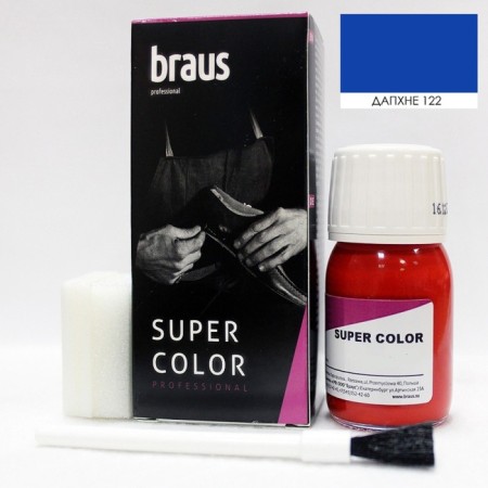 Braus Super Color shoe dye, for skin, Daphne color, 25 ml