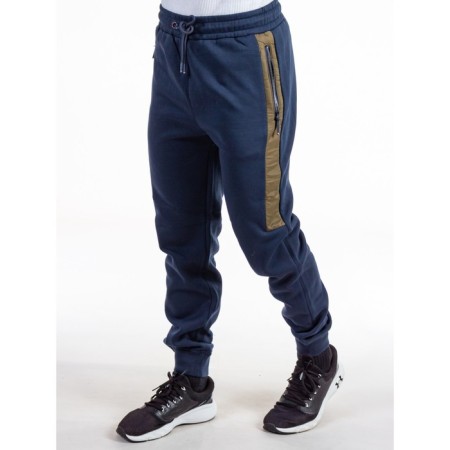 Sports costume men's ISee, size 52, khaki color, dark blue-10