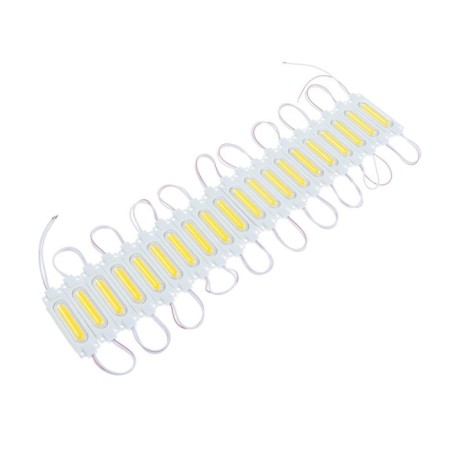 SMD5730, 2 W LED module, COB, 190 LM, IP65, 3000K, 12V T-White, set 20 pcs.