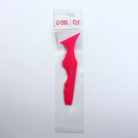 Makeup stencil, 15 × 4.5 × 0.7 cm, pink color-3