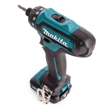 Makita DF033DWAE, 12 V, 2x2 Ach, Li-Ion, 450/1700 rpm, 30/14 Nm, case, case-2
