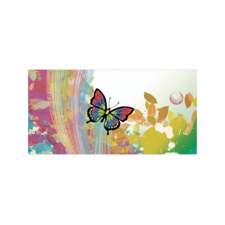 Basket for toys "Butterflies after rain, size 35x50 cm-1