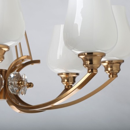 Palermo chandelier, size 80x110x80 cm, 320W 8xe27-9