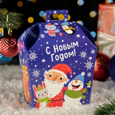 Gift Folding Box "First Snow" 16 x 9 x 18 cm